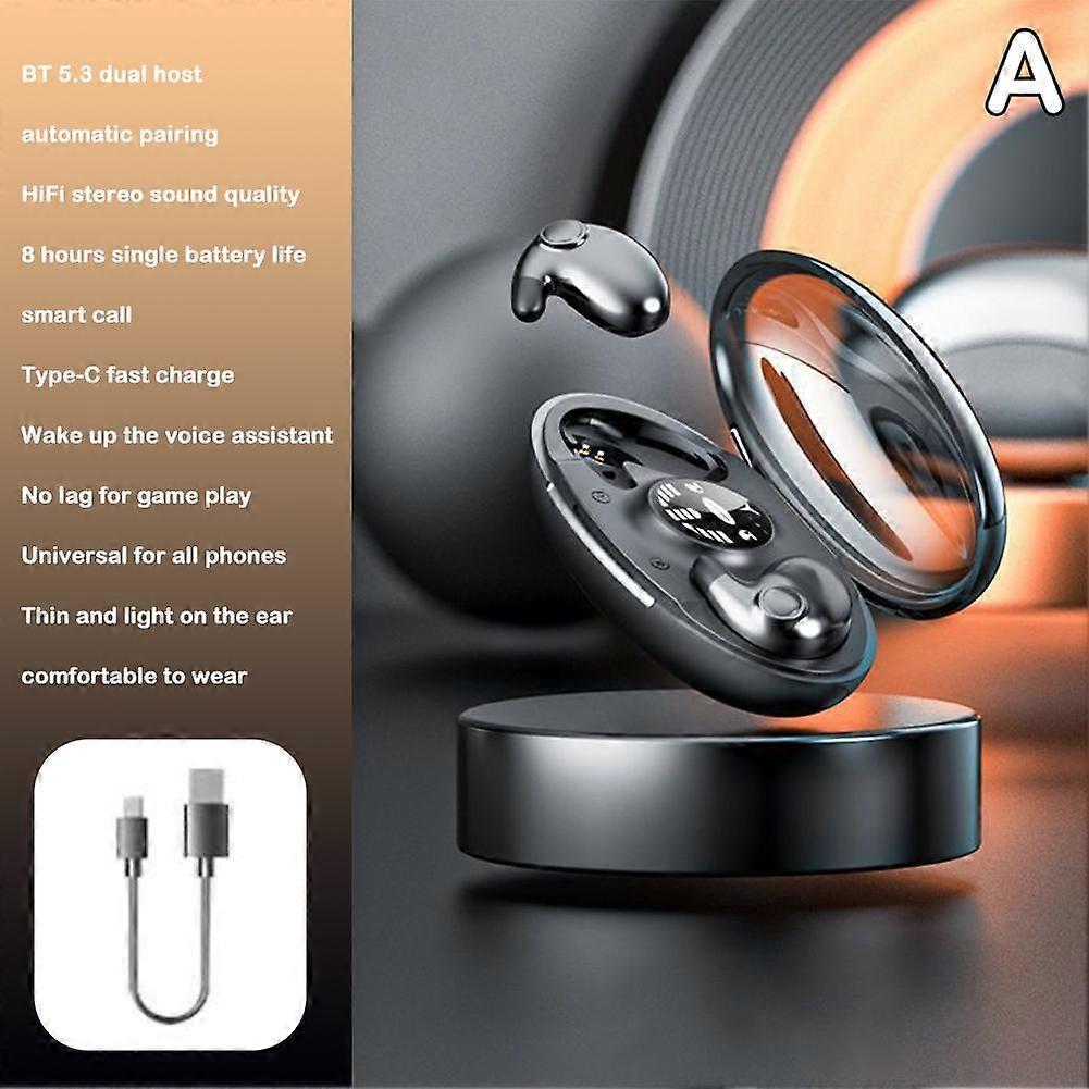 Lightweight Wireless TWS Earbuds with High-Quality Sound for Exercise Work and Travel