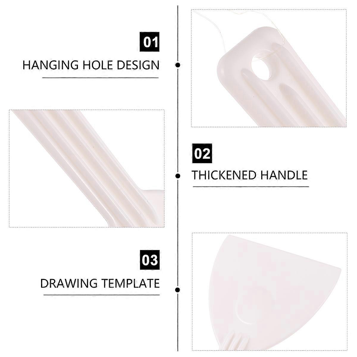 Cake Smoothers For Fondant Practical Design Plastic Baking Tool For Bakers Cutting