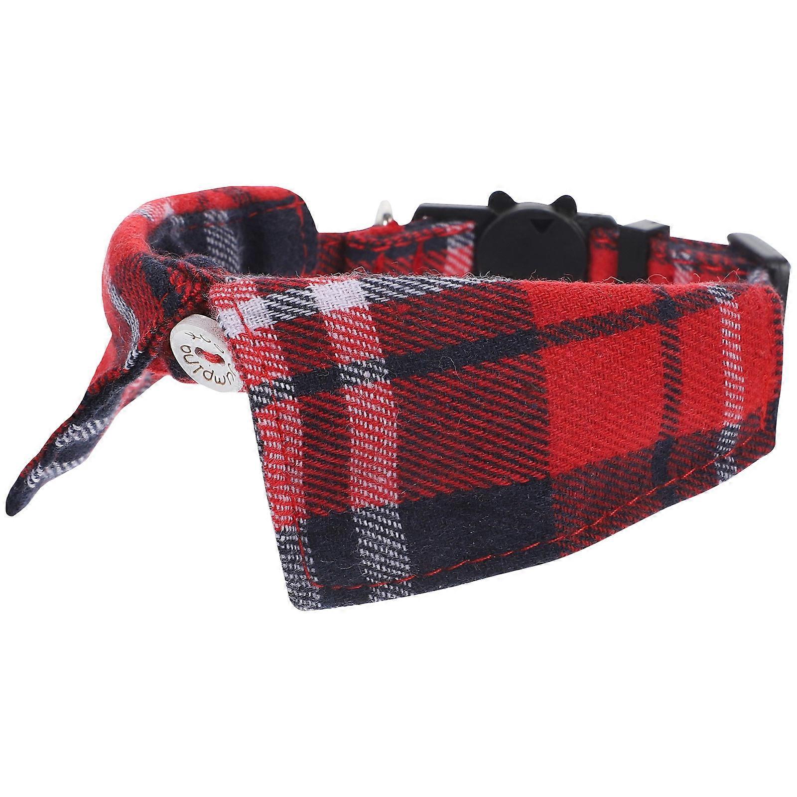 Cat Collar Adjustable 4Pcs Kitten Collars with Bell for Pet Use