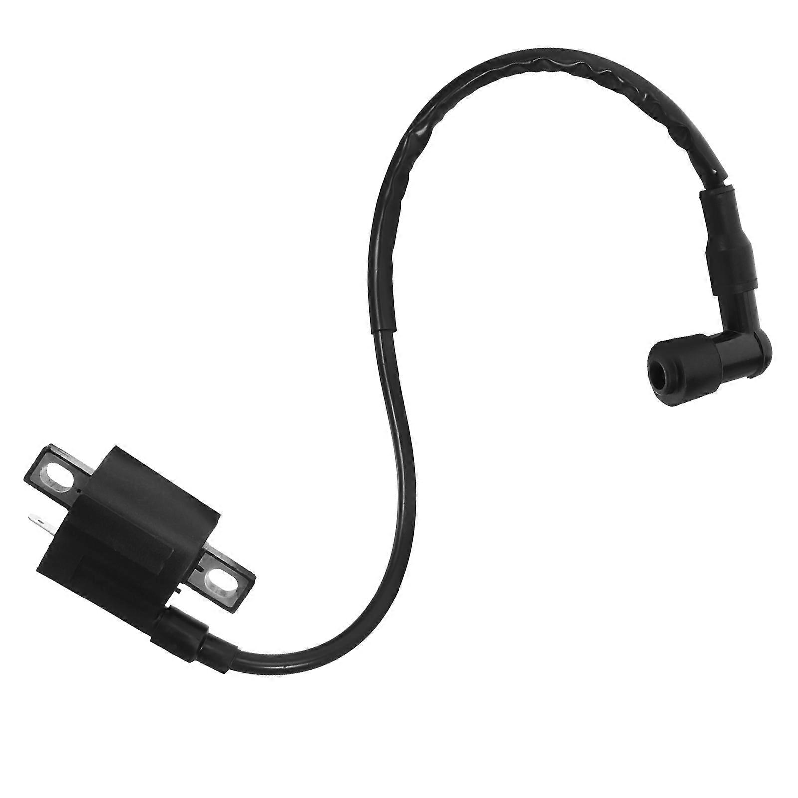 Replacement Ignition Coil for Motorcycle Engine 2Pcs Black Plastic