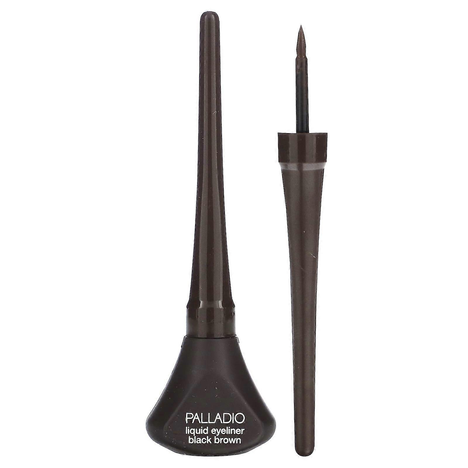 Liquid Eyeliner, Black Brown ELLS261, 0.13 fl oz (3.8 ml)