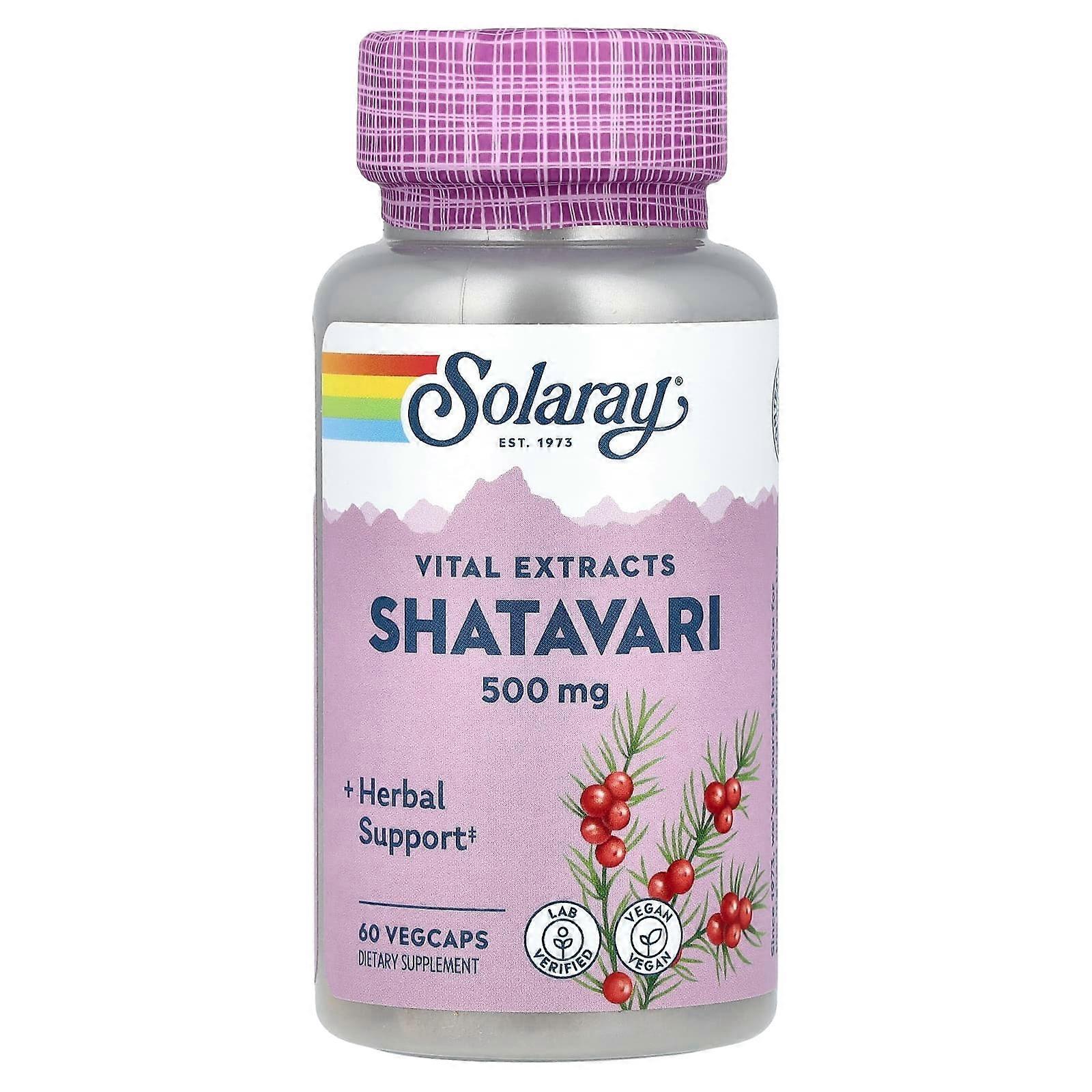 Vital Extracts, Shatavari, 500 mg, 60 VegCaps