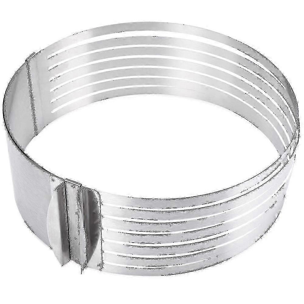 Retractable Stainless Steel Circle Mousse Cake Layer Cut Tool