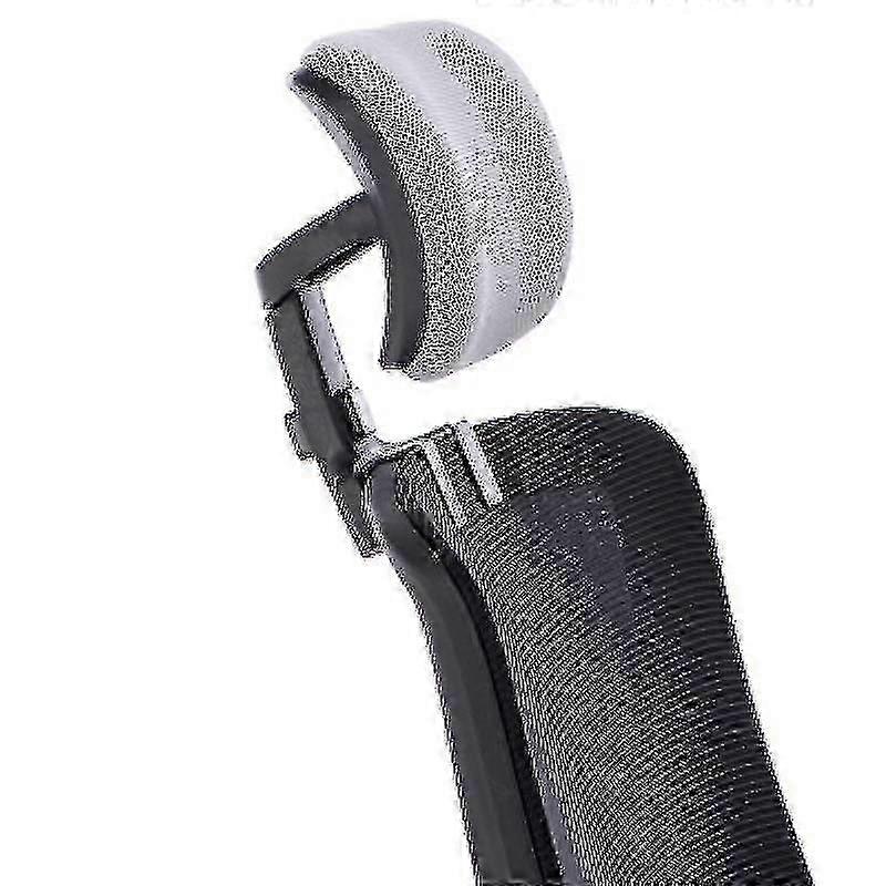Office Chair Headrest Attachment Universal Head Support Cushion Upholstered Adjustable Height Angle 26s