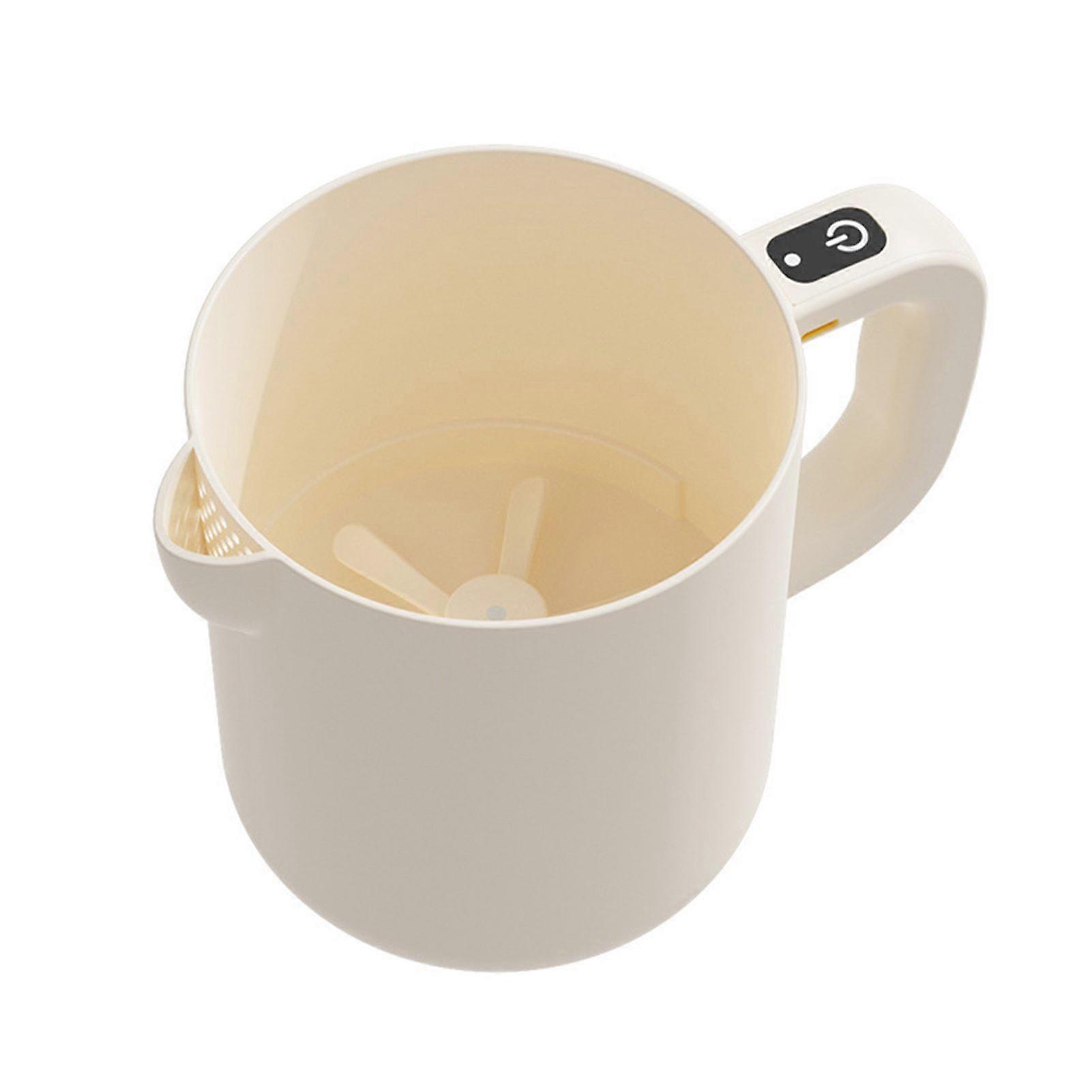 Electric Handheld Mixer Rechargeable Egg Beater Rice Washer Mixing Bowl 1L Multipurpose Baking Tool for Mixing Whipping