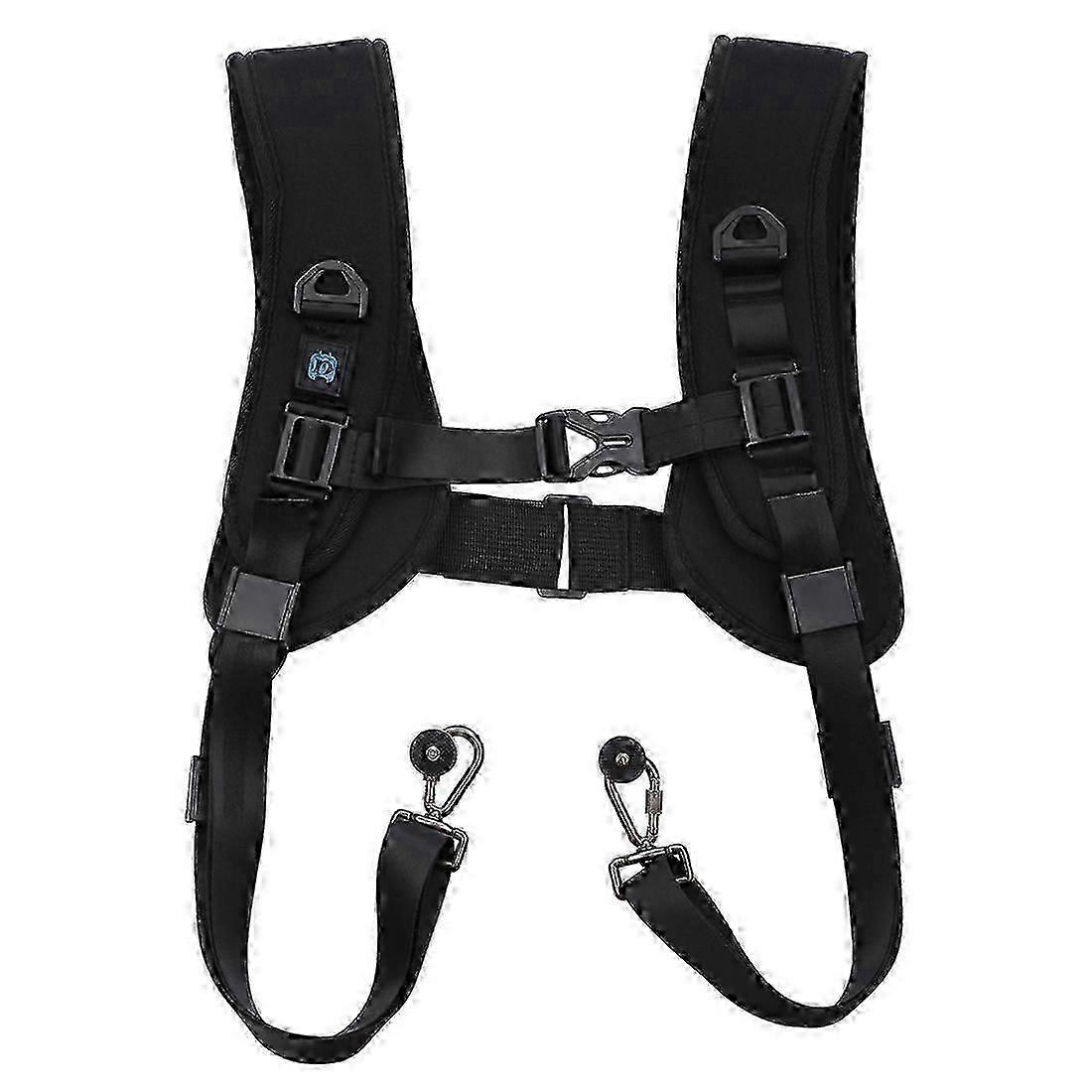 Quick Rease Double Shoulder Harness Soft Pad Strap