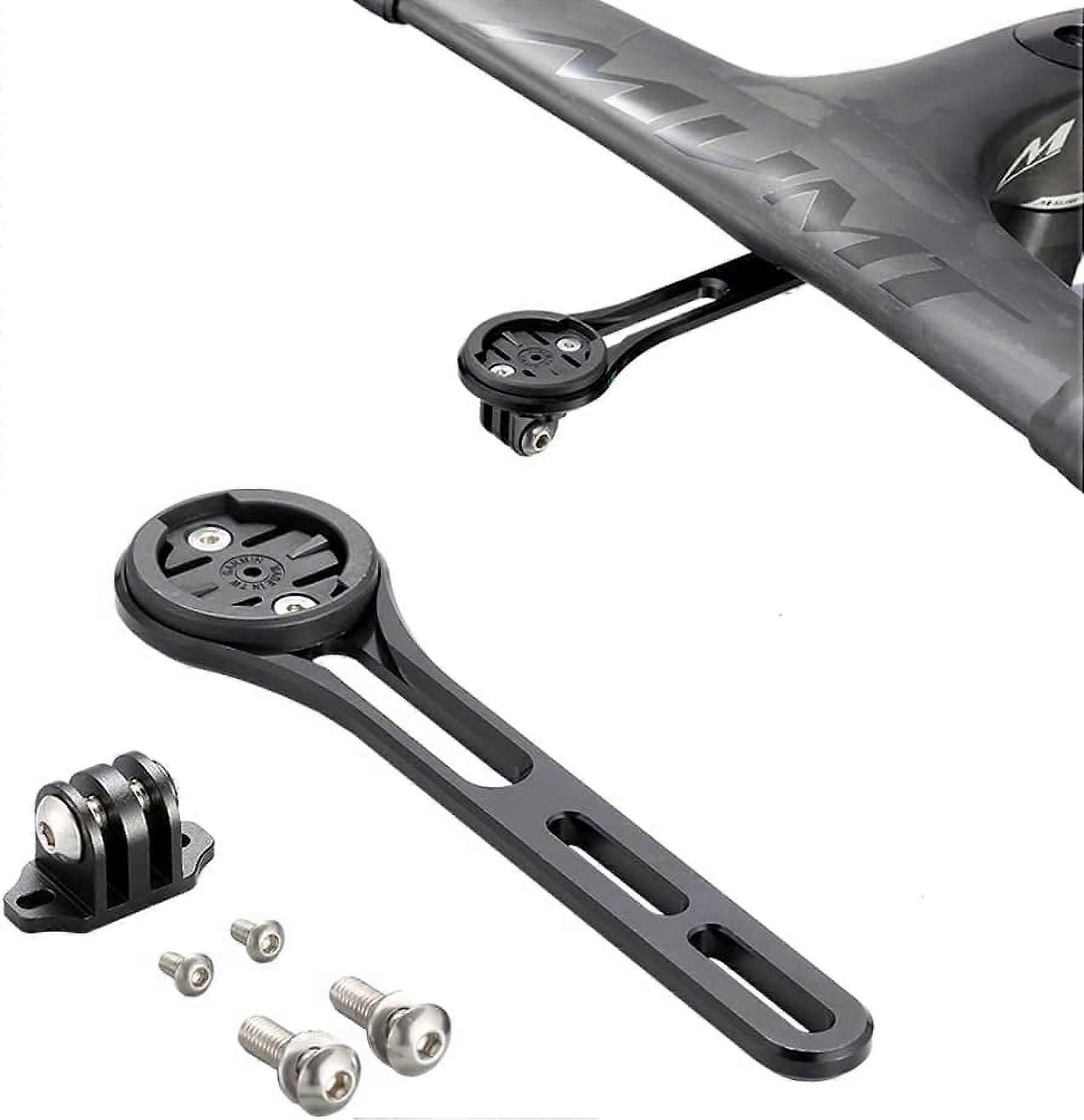 Out Front Bike Mount for compatible with Garmin Edge Wahoo Elemnt Bryton Rider Stages Dash Compatible with Aero Integrated