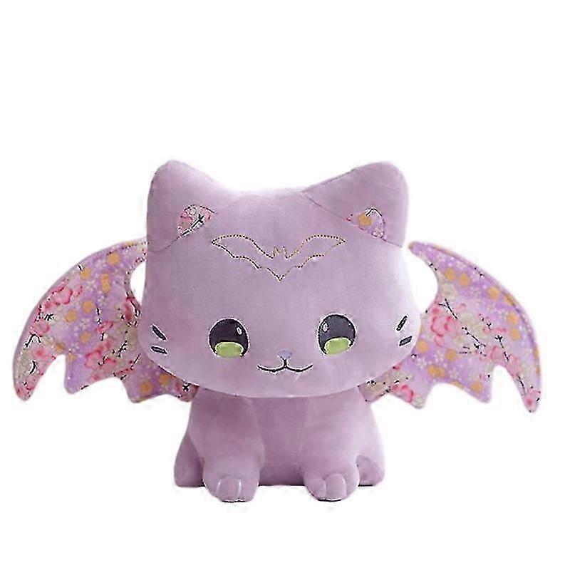 Sakura Bat Cat Doll Girly Heart Winged Cat Plush Toy Lucky Cat Rag Doll Birthday Doll