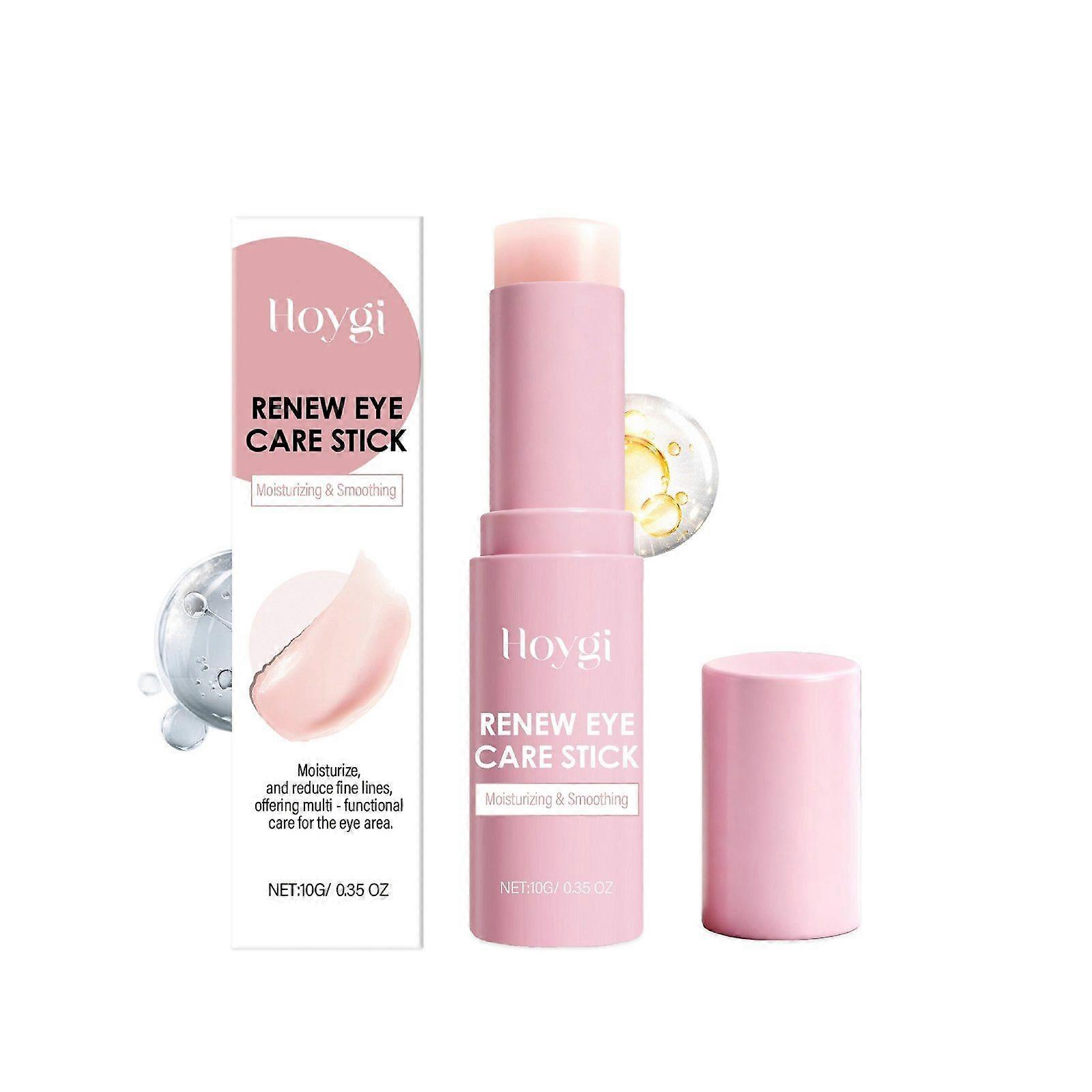 Retinol & Caffeine Eye Balm Stick - Dark Circles Relief & Depuffing Treatment, Gentle Under Eye Cream for Sensitive Skin, Hydrates & Smooths Fine Line