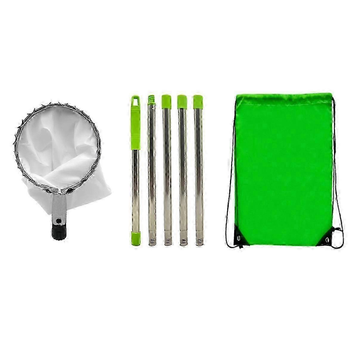 庭や果樹園の桃収穫ツールのための伸縮式ポールフルーツピッカー