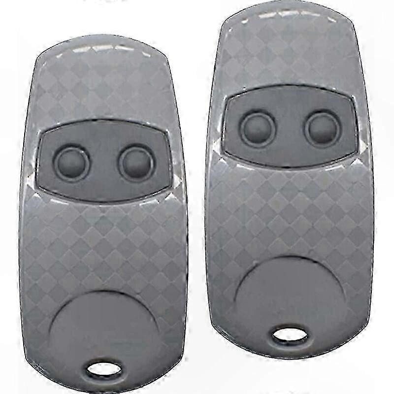 433MHz Portable Remote Control, 2-Pack Door and Garage Opener-Compatible with Multiple Systems Including Top432 Models