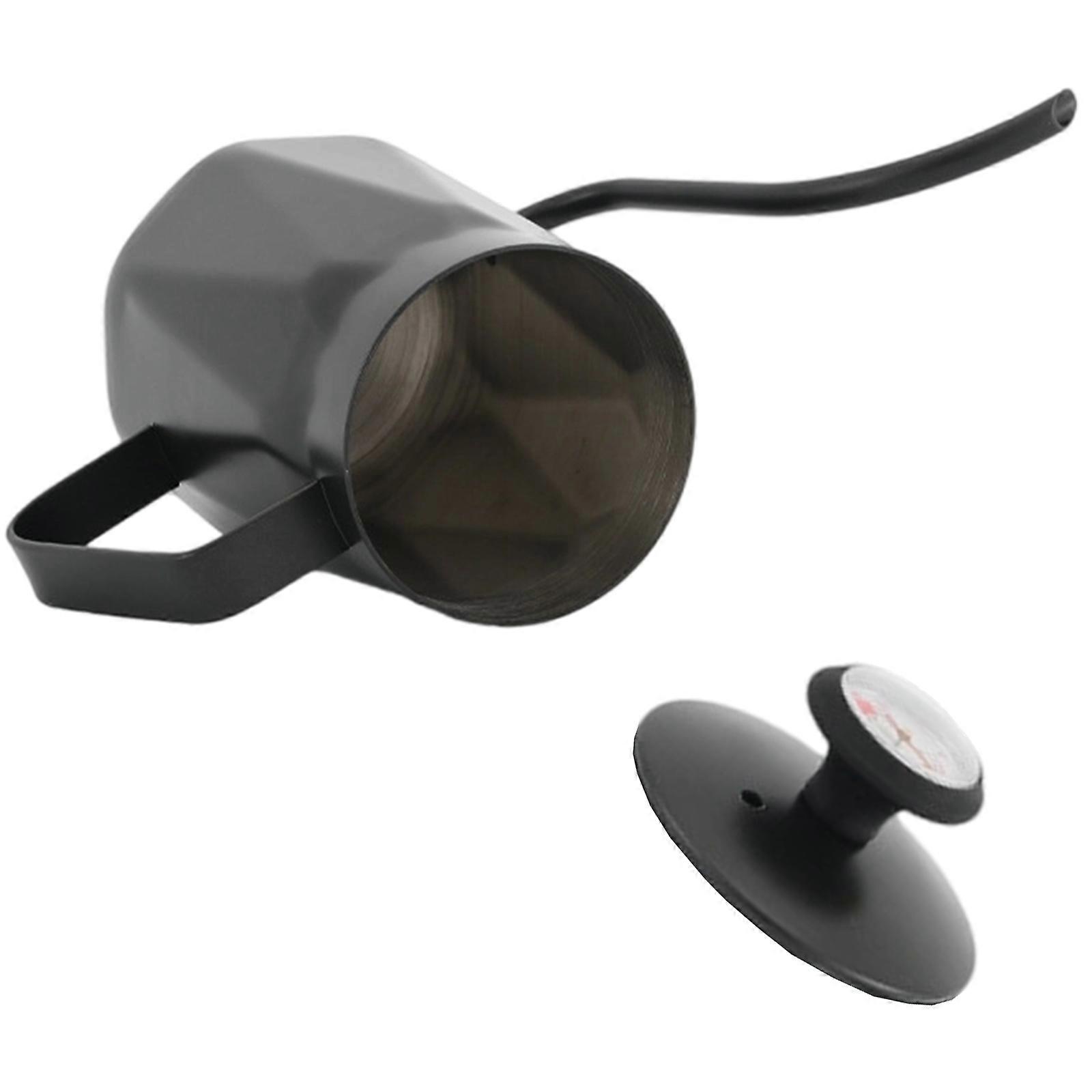 Accuracy Pour Gooseneck Kettles 700ml Coffee Pot with Thermometers and Controlled Flows Spouts for Coffee Enthusiasts Multicolor