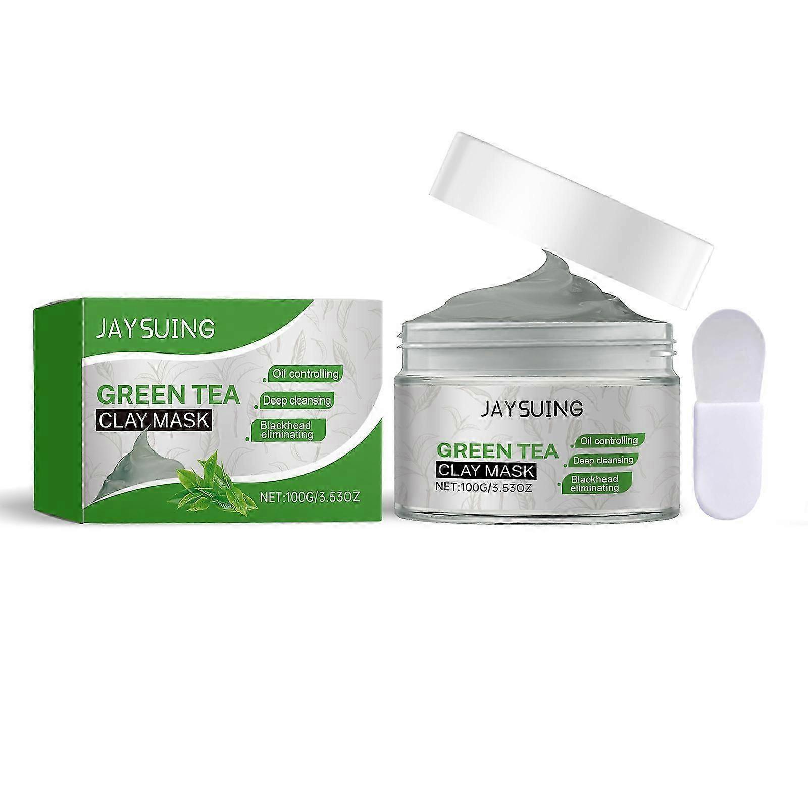 Green Tea Facial Mask for Moisturizing, Oil Control