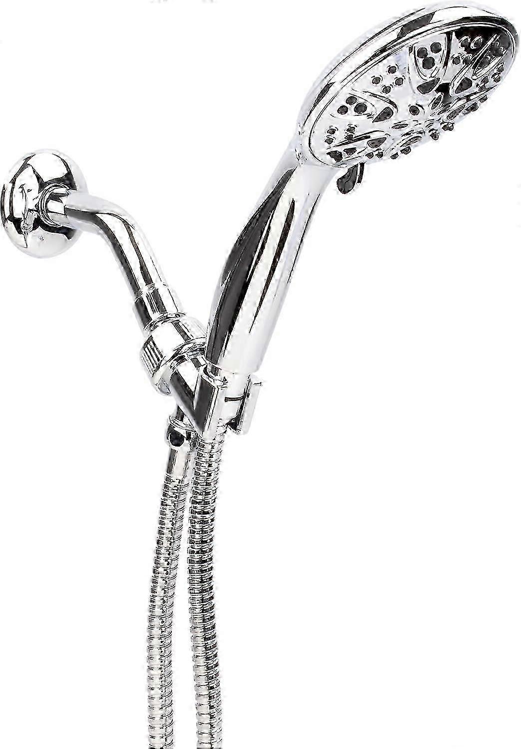 5 Set Chrome Handheld Shower Head for Bathroom w