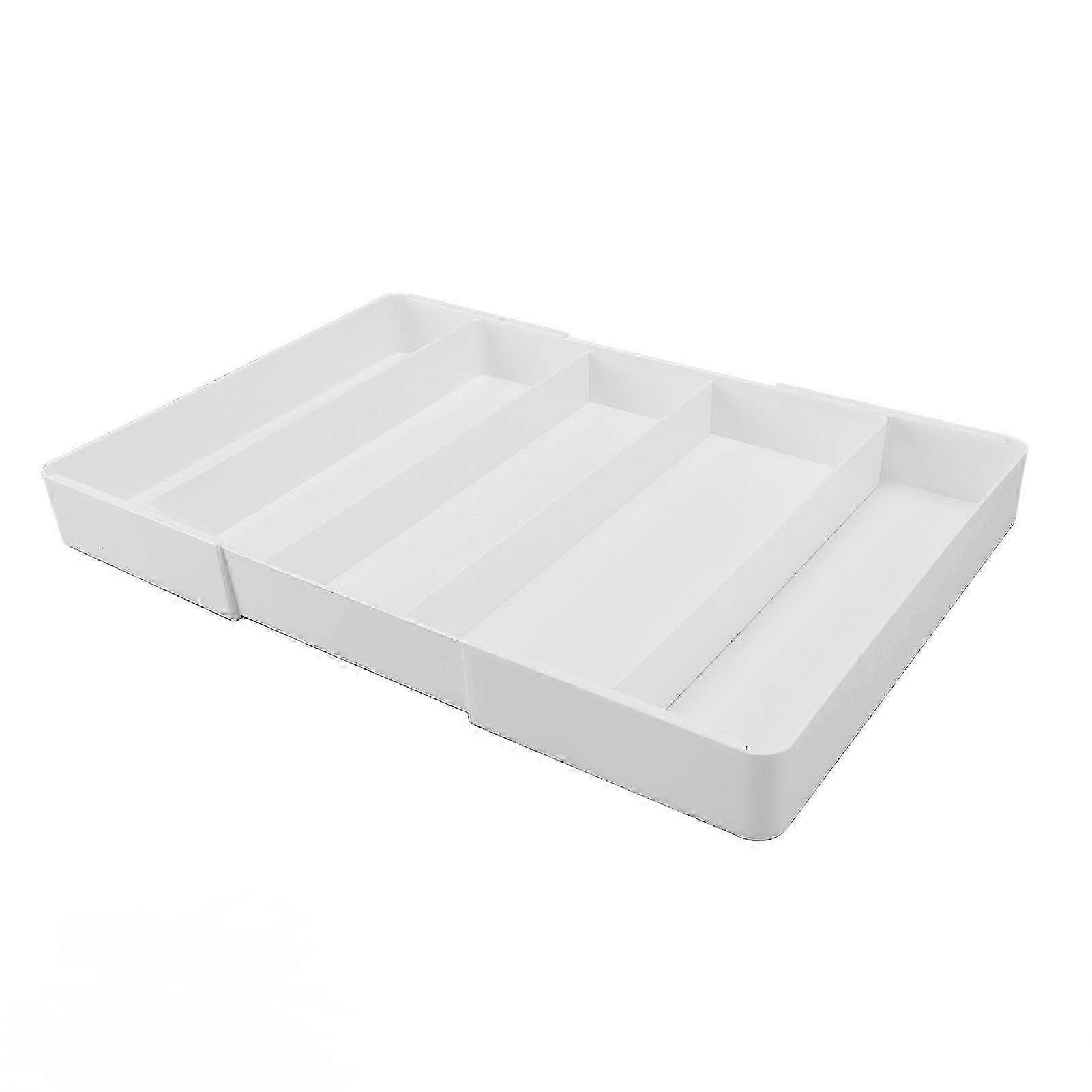 Simple ABS Plastic Drawer Divider Tray for Kitchen Drawers and Bedrooms