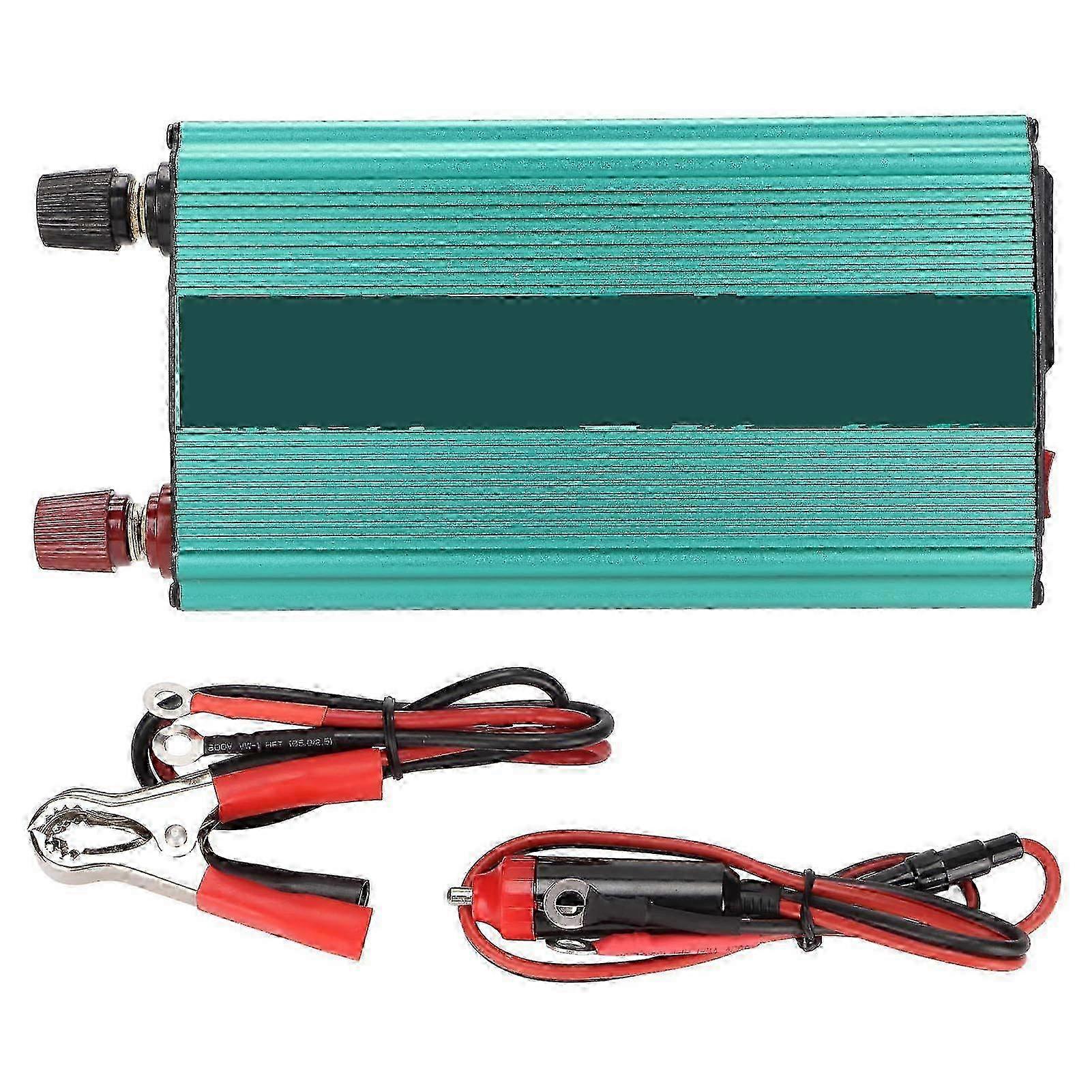 Power Inverter DC 12V to AC Multipurpose Intelligent Sine Wave Power Converter for Car Automobile