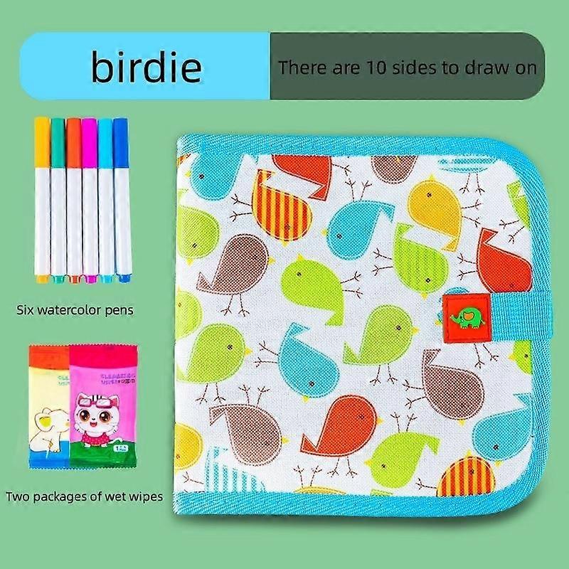 Erasable Doodle Book with Reusable Pads and Toy Set