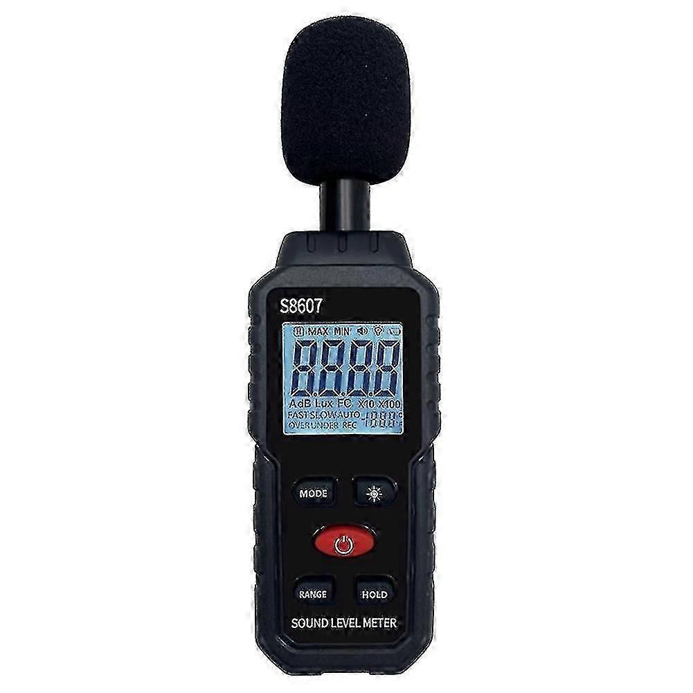 Digital Sound Level Meter 30-130 Decibel Noise Detector Audio Tester with LCD Display