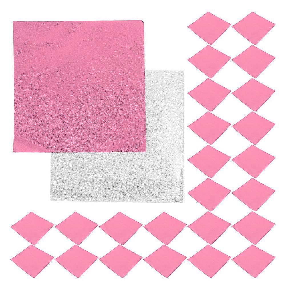 Candy Wrapping Paper Aluminum Foil Candy Wrappers for Wrapping 100Pcs for Parties