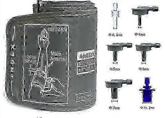 Comfortable Xl Bp Cuff 22-53cm For Omron Machines Adjustable Arm Strap Durable Nylon