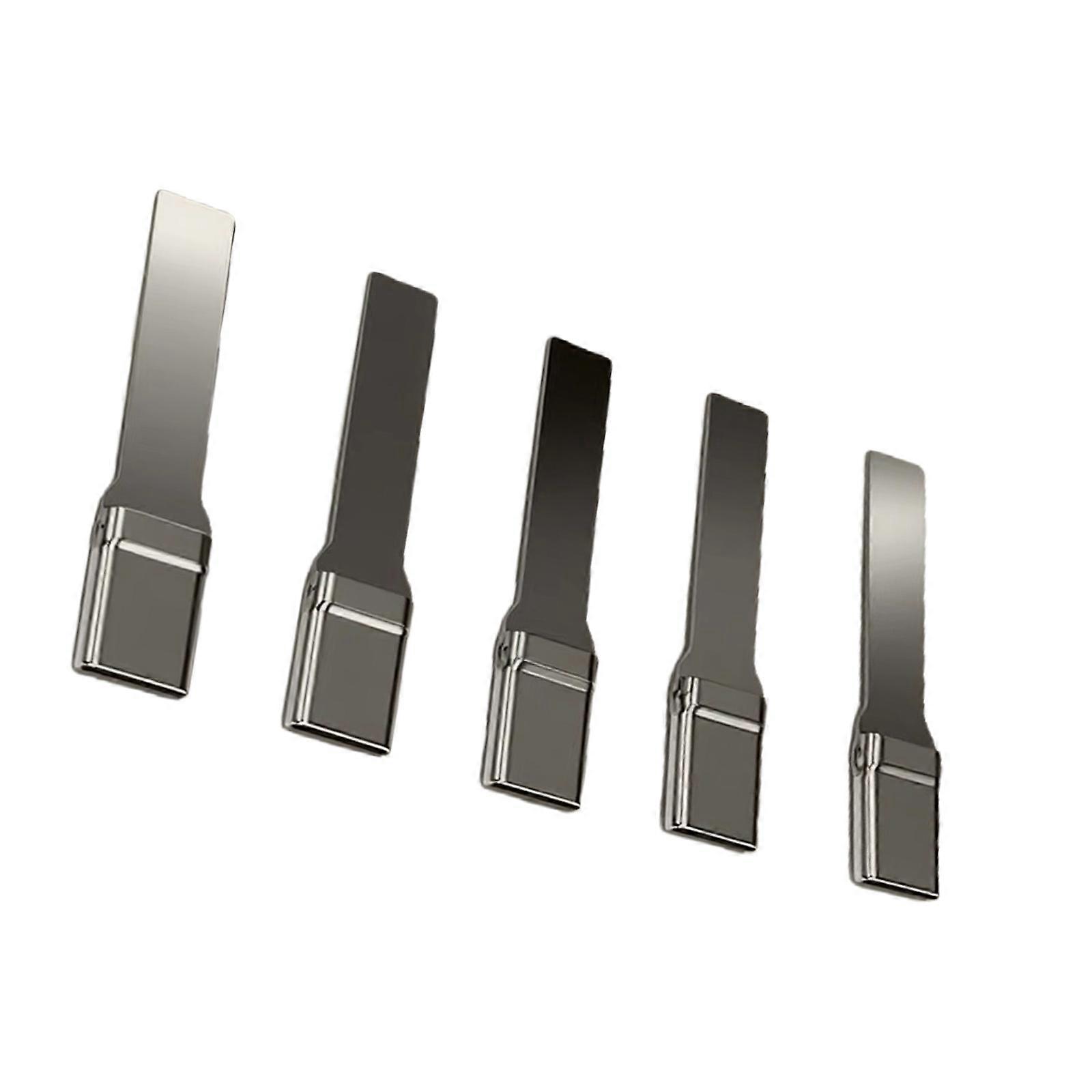 Mobile Phone Maintenance Tool Set With Anti Melt Guards Secure Grip Tail Plug Cover For Type C Interfaces 5Pcs Multicolor