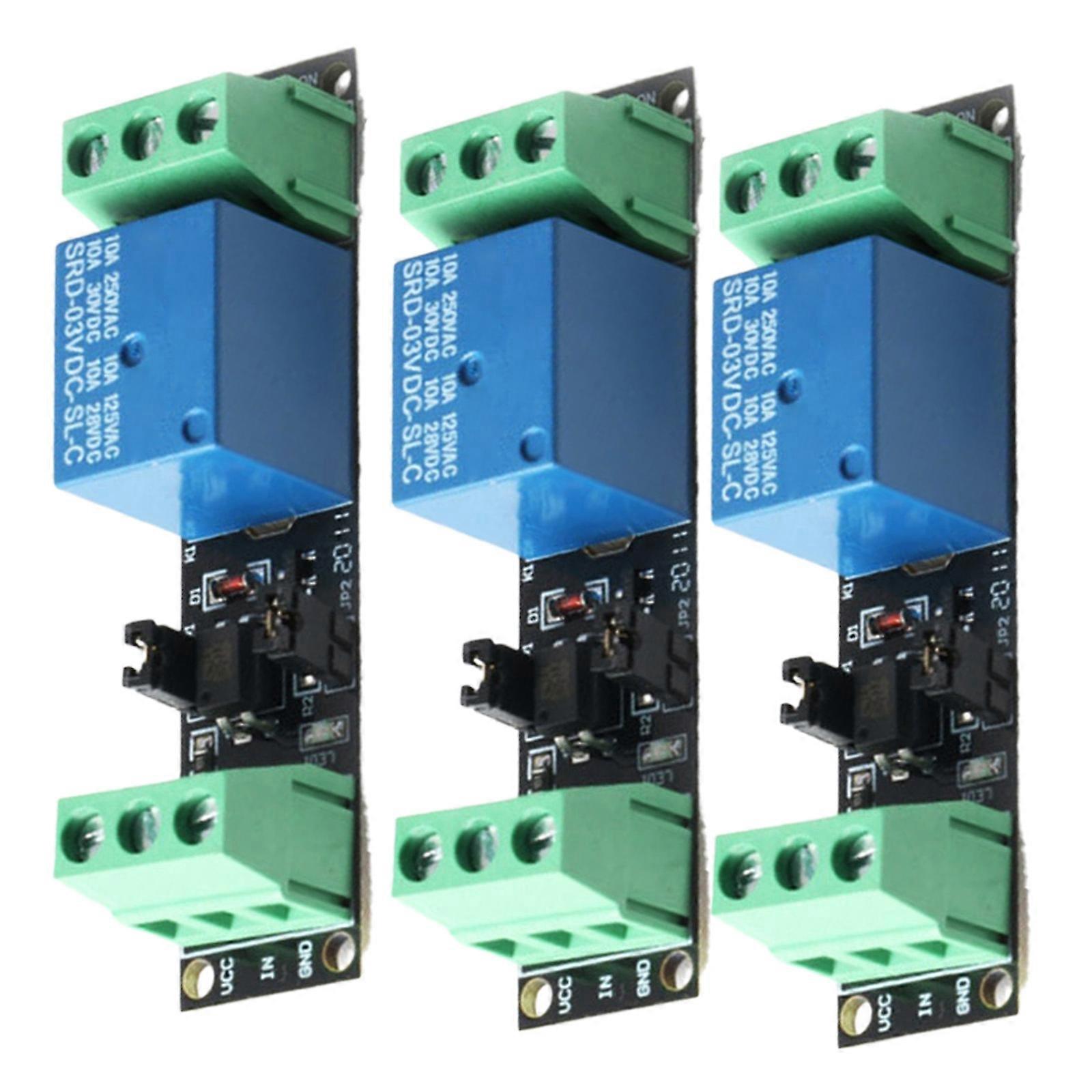 1Channel Optocoupler Relays Module Compactly Design Isolated Drive Control Board High Voltages Isolation For Microcontroller Multicolor