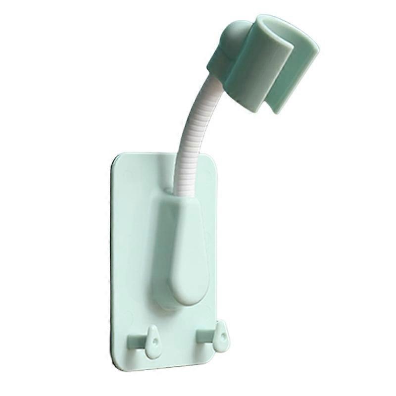 Adjustable 360 Degree Rotatable Handheld Shower Head Holder Rack With Two Hooks