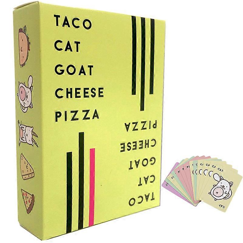 Taco Cat Wildly Entertaining Card Game for Family and Group Game Night,Easy to Learn and Play,2-8 Players