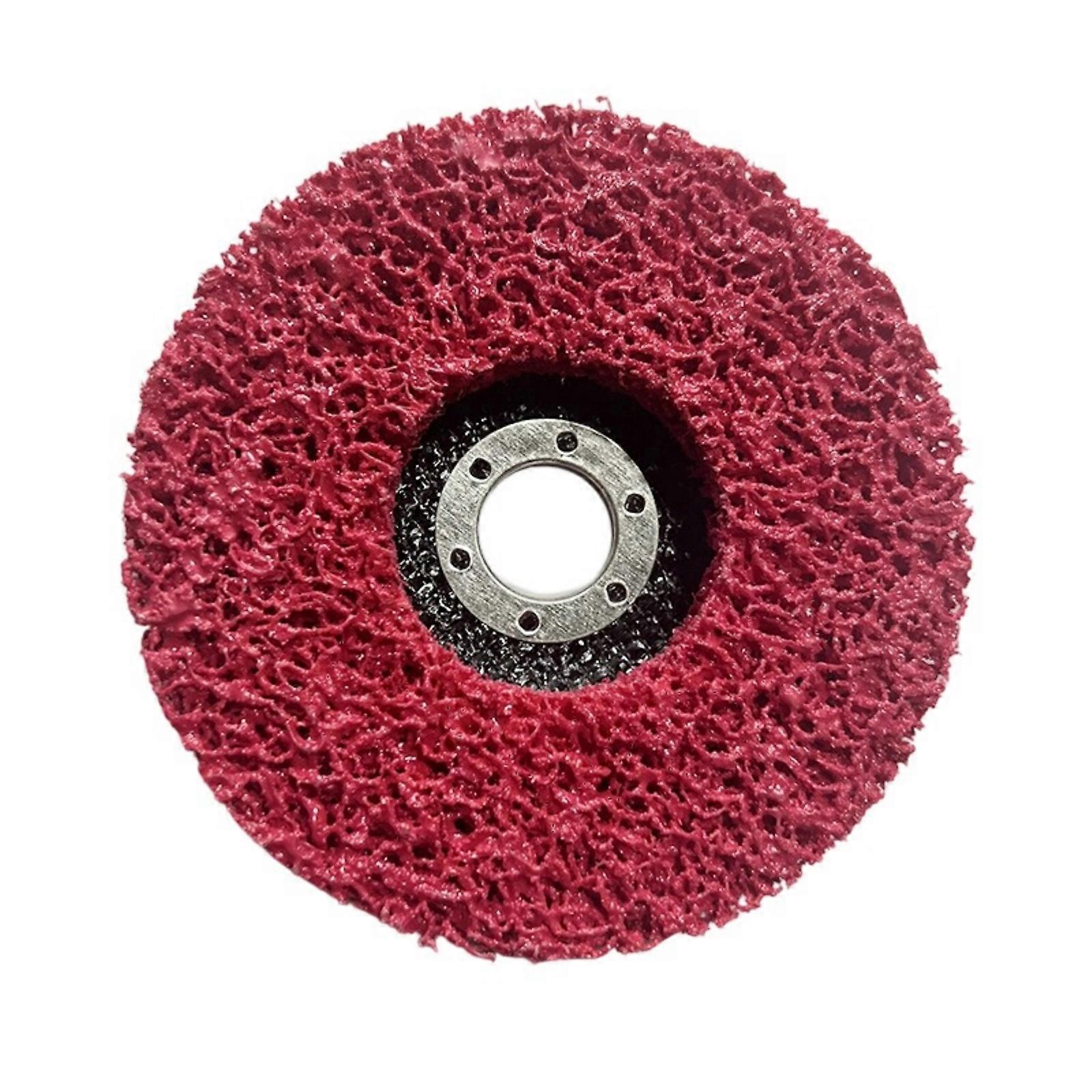 115mm Stripping Disc for Angle Grinder Efficient Paint and Rusts Stripping Oxidation Remover Grinding Abrasive Wheel  Red