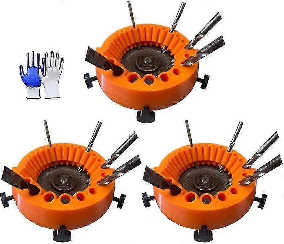 Handheld Drill Bit Sharpener for All Bits, Power Drill Bit Grinding Attachment for 125 mm Grinder