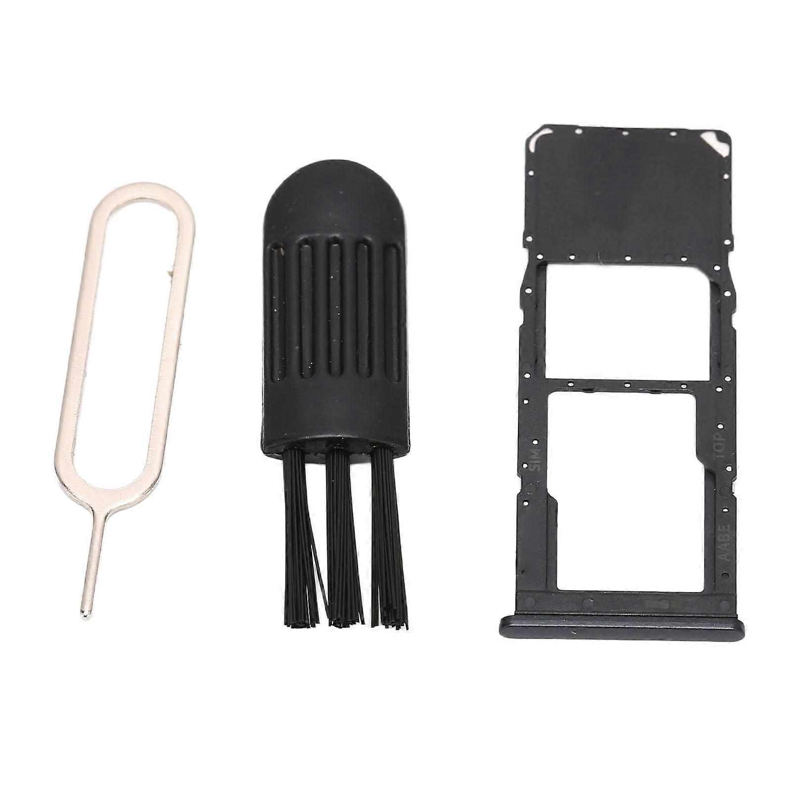 SIM Card Tray Slot Holder Practical SIM Card Tray Replacement with Open Eject Pin for Samsung Galaxy A12 A125U A125U1