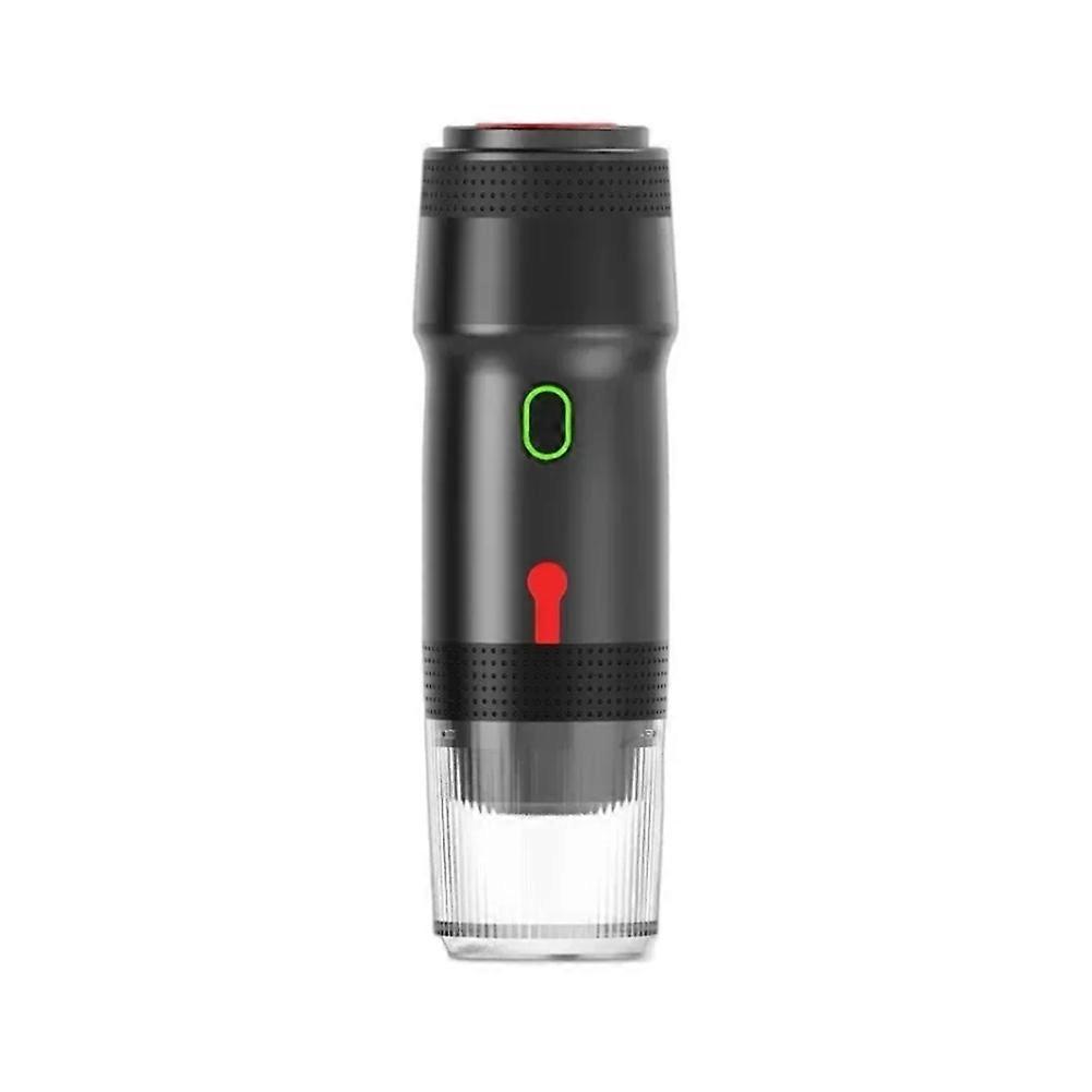 Macchina automatica per caffè espresso a capsule, USB portatile, nera