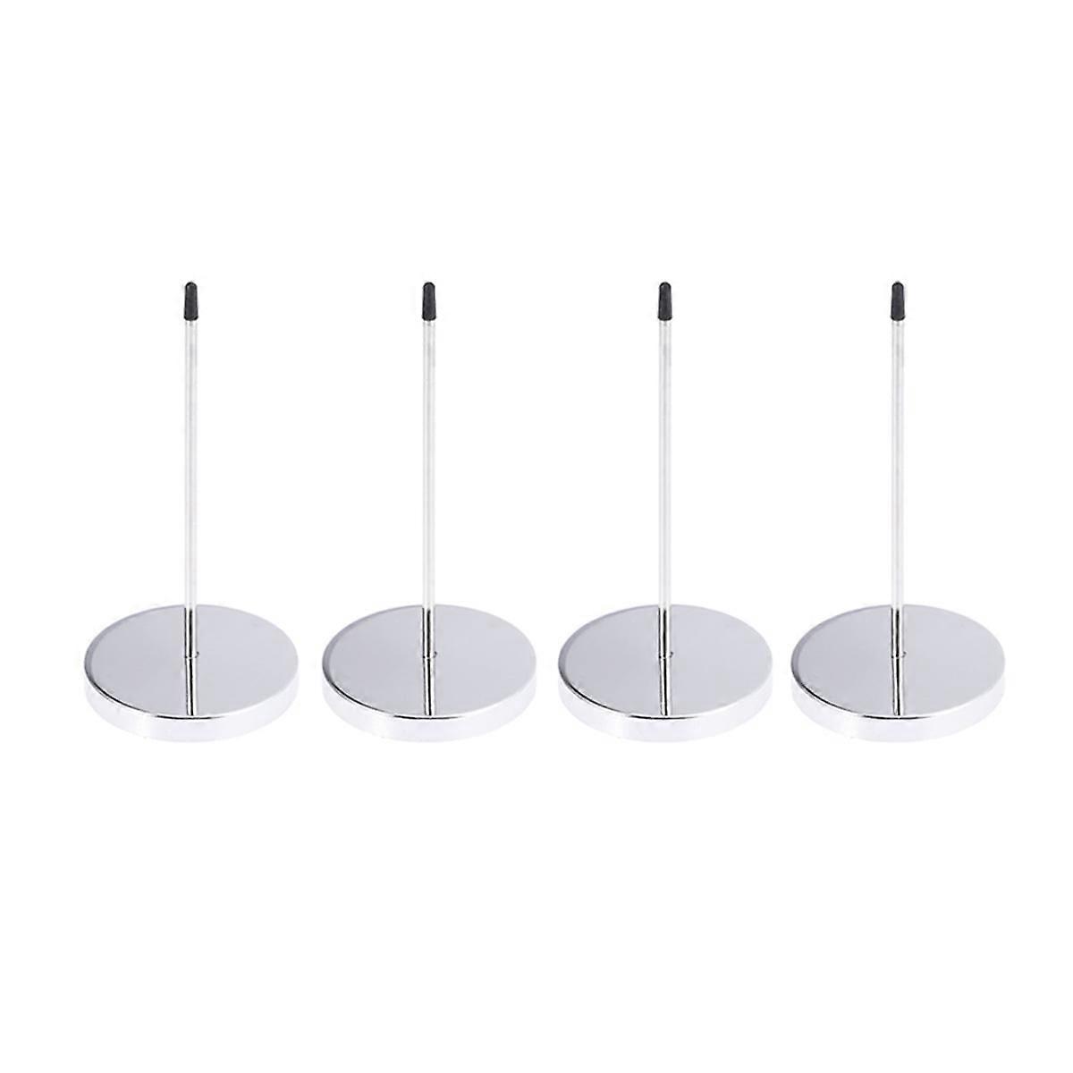 4 Pcs Menu Summons Fork Invoice Holder The Paper Note Spike Receipts Check Bill