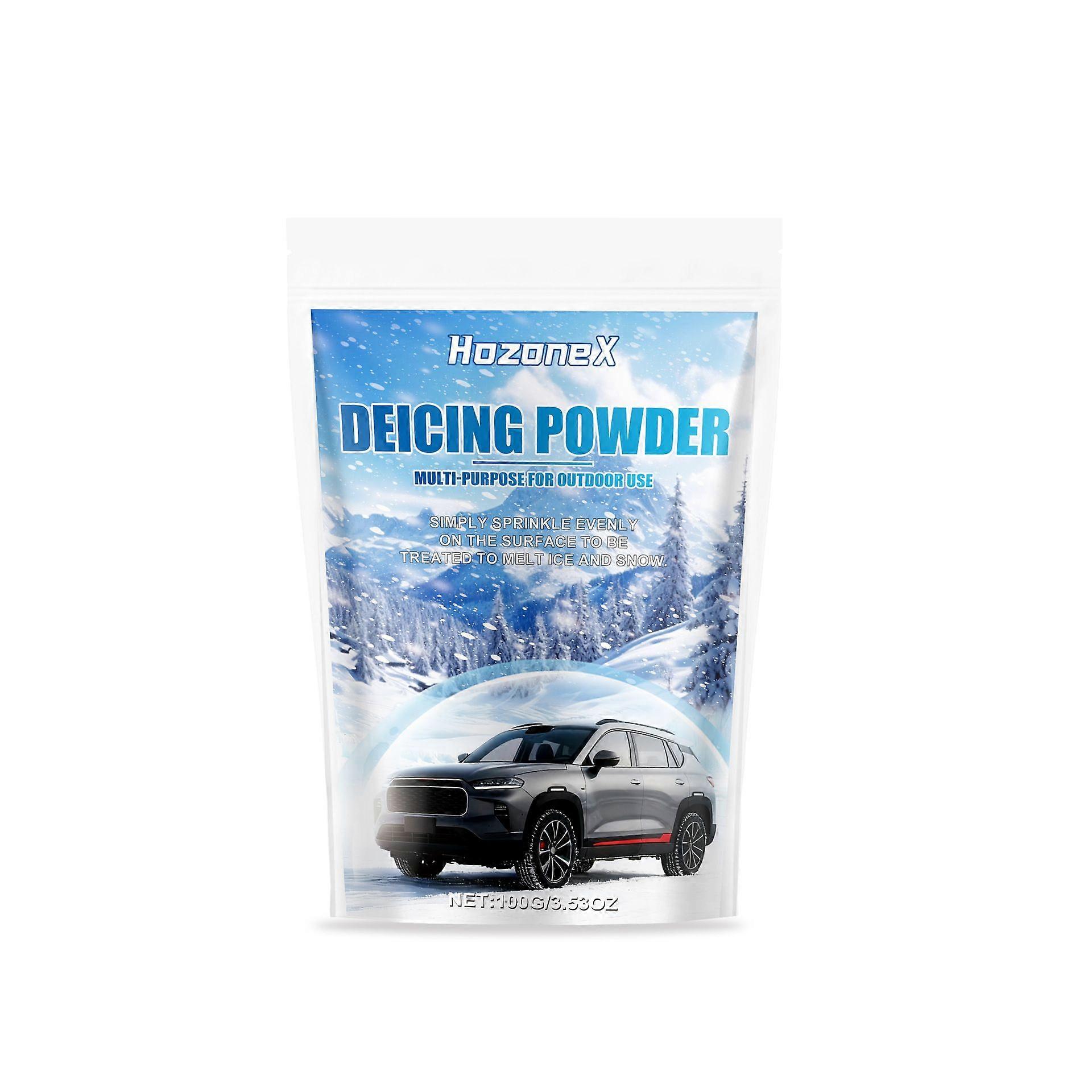 HOZONEX Multi-Purpose Snow Melting Agent, Car Glass De-icing and Antifreeze, Anti-fog and Dust-proof, Clear Visibility Snow Melting Agent