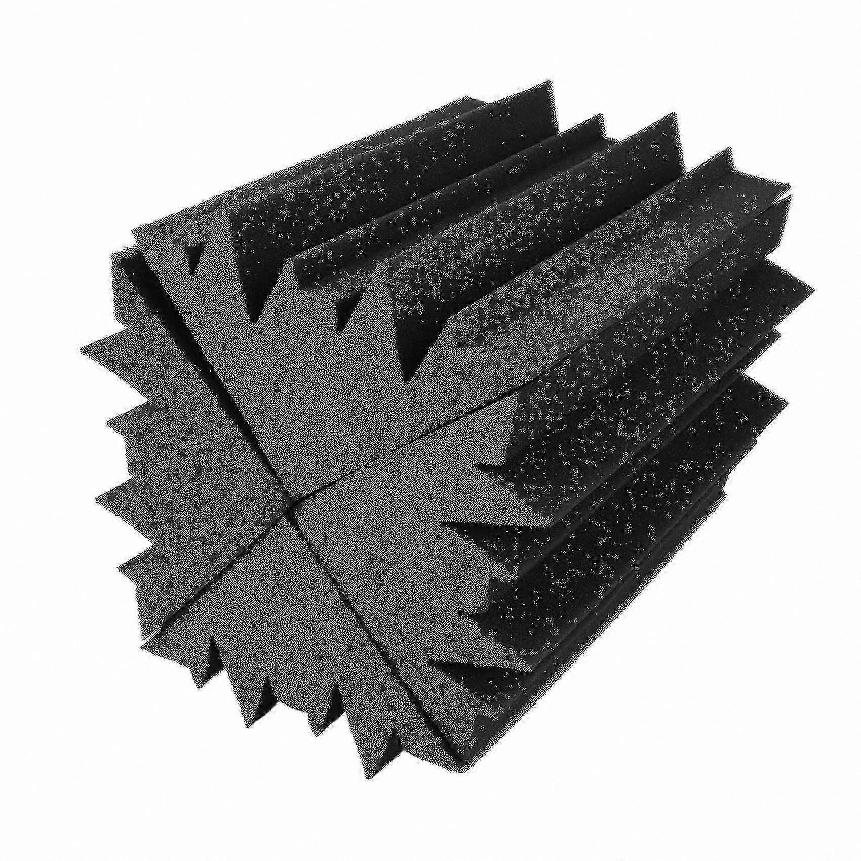 10-pack flamskyddade akustiska basfällor för väggisolering