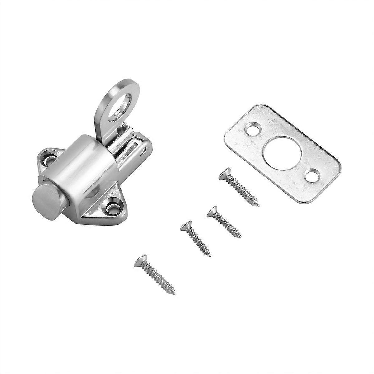 Home Security Spring Slide Bolt Window Door Automatic Latch Lock