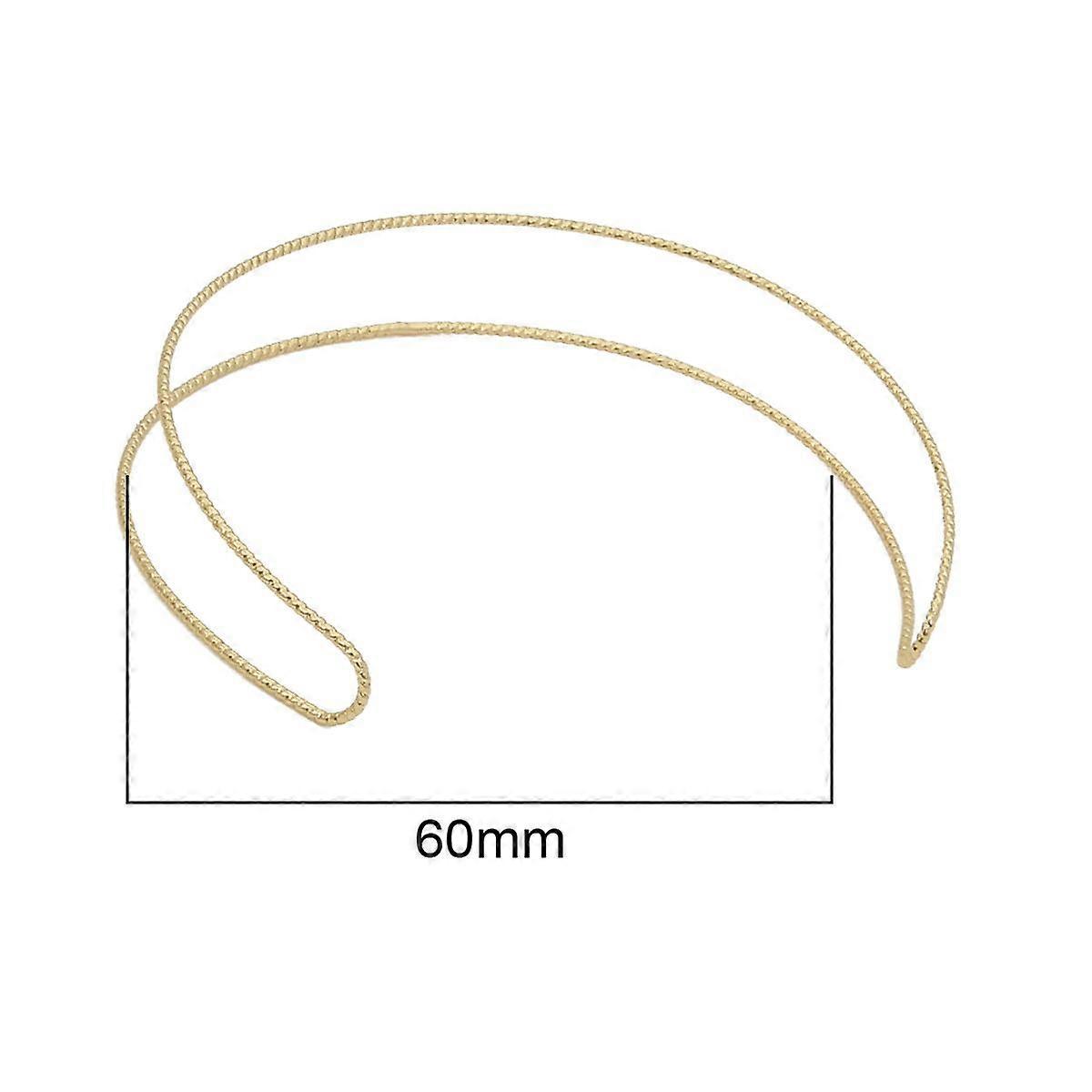 Copper Batch Thread Double Strand Bracelet Ring For DIY Jewelry Making Craft Accessories