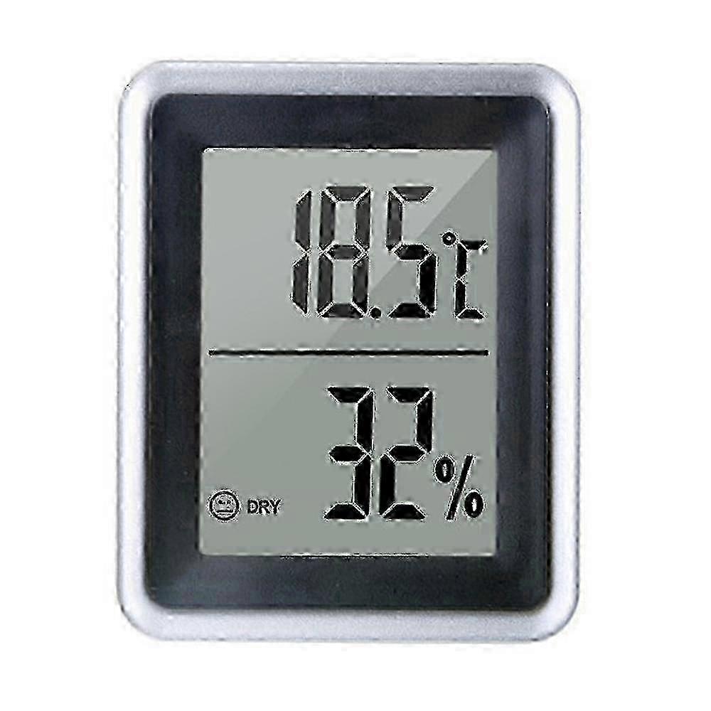 x Mini Electronic Indoor Thermometer and Humidity Gauge for Accurate High Temperature and Humidity Reading