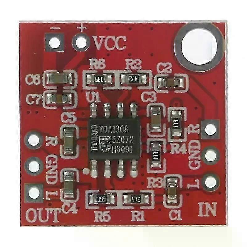 Stereo TDA1308 Headphone Amplifier Board Headset Amp Preamplifier Board Module 3V-6V