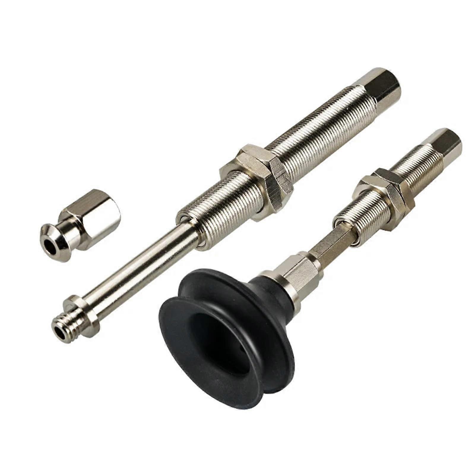 2 Pack Pneumatic Vacuum Suction Cup Mounting Bracket Assembly with Sucker Accessory (K206)