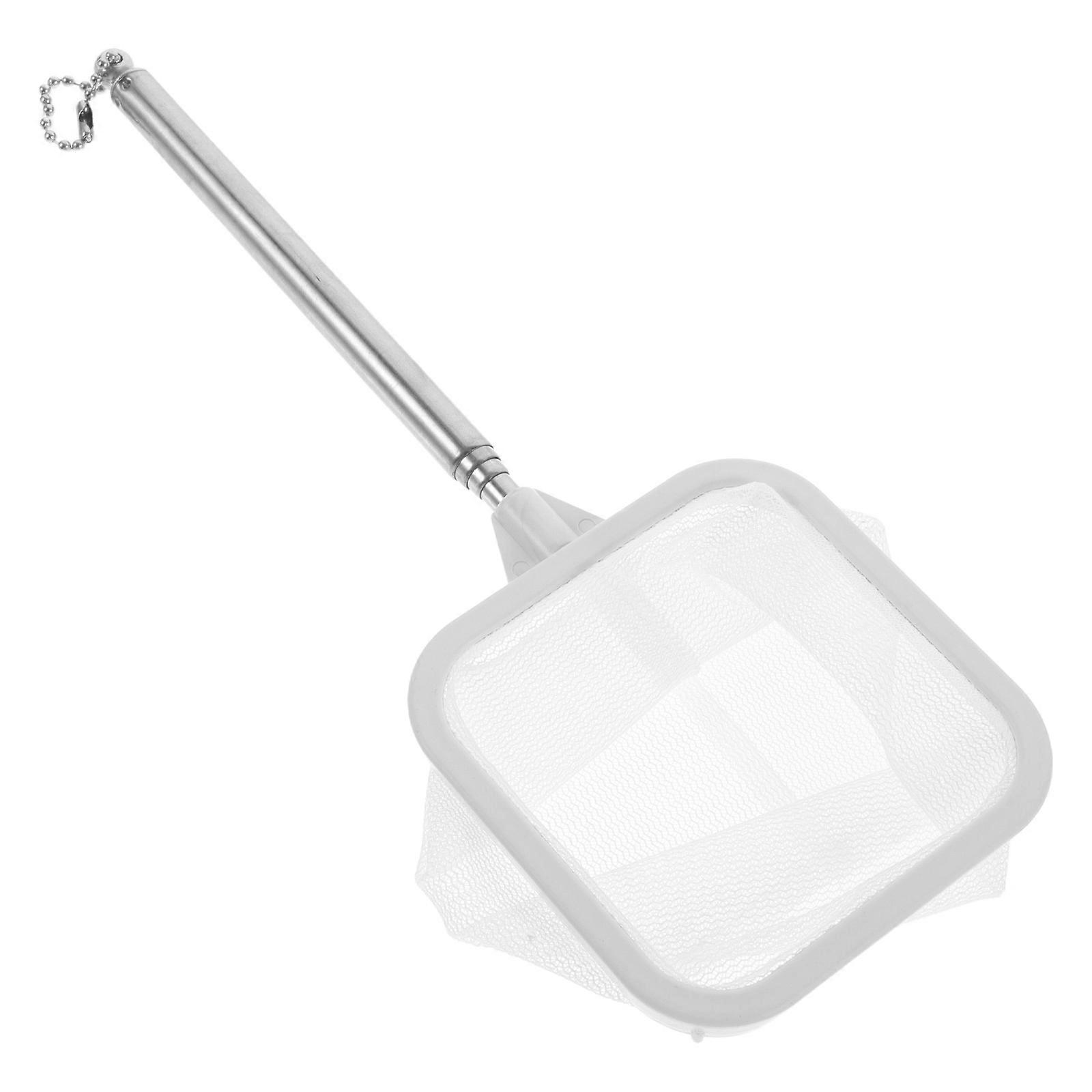 Telescopic Fishing Net Stainless Steel Shrimp Catch Net for Aquariums