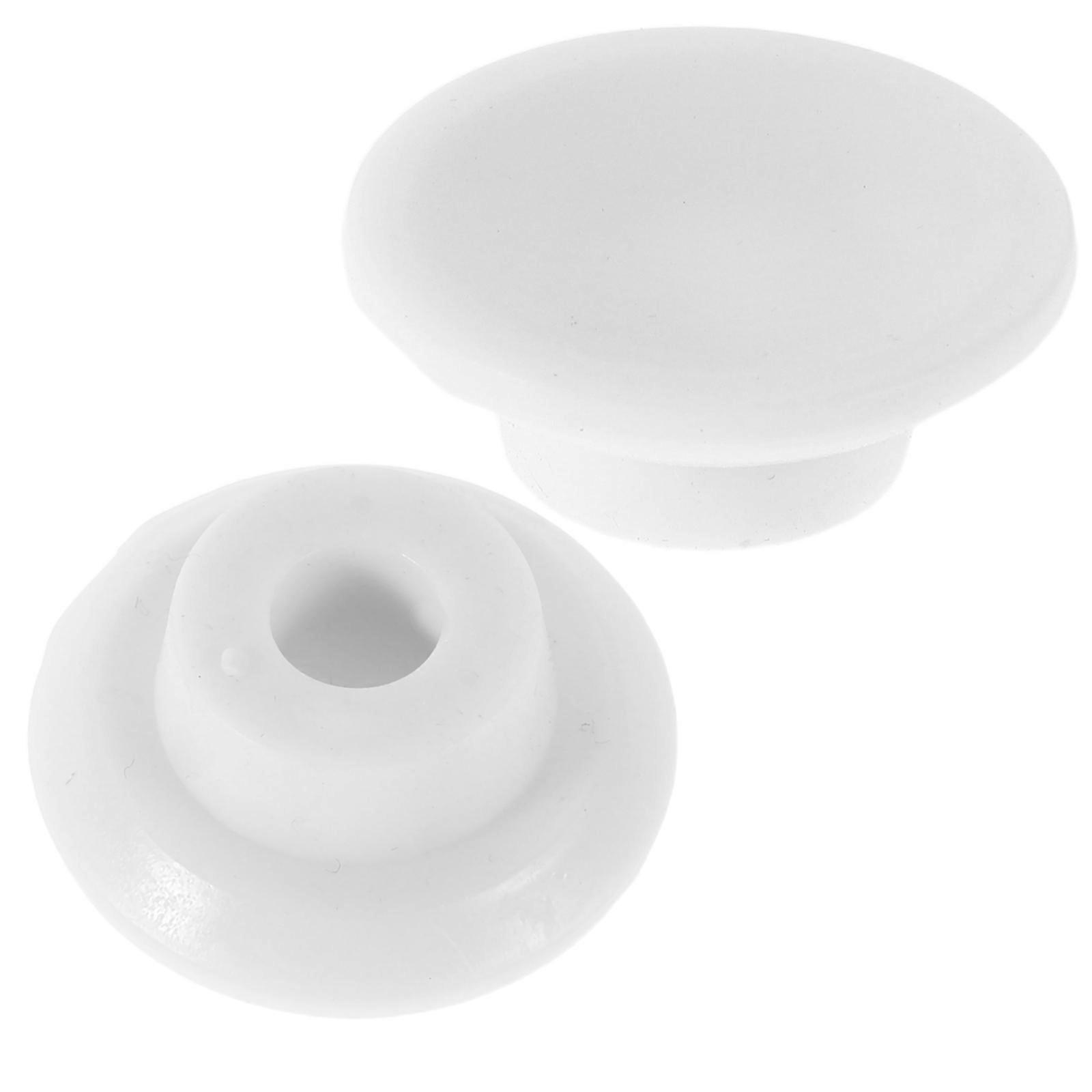 Universal Freezer Drain Plug 2Pcs Rubber Round Hole Stopper for Replacement