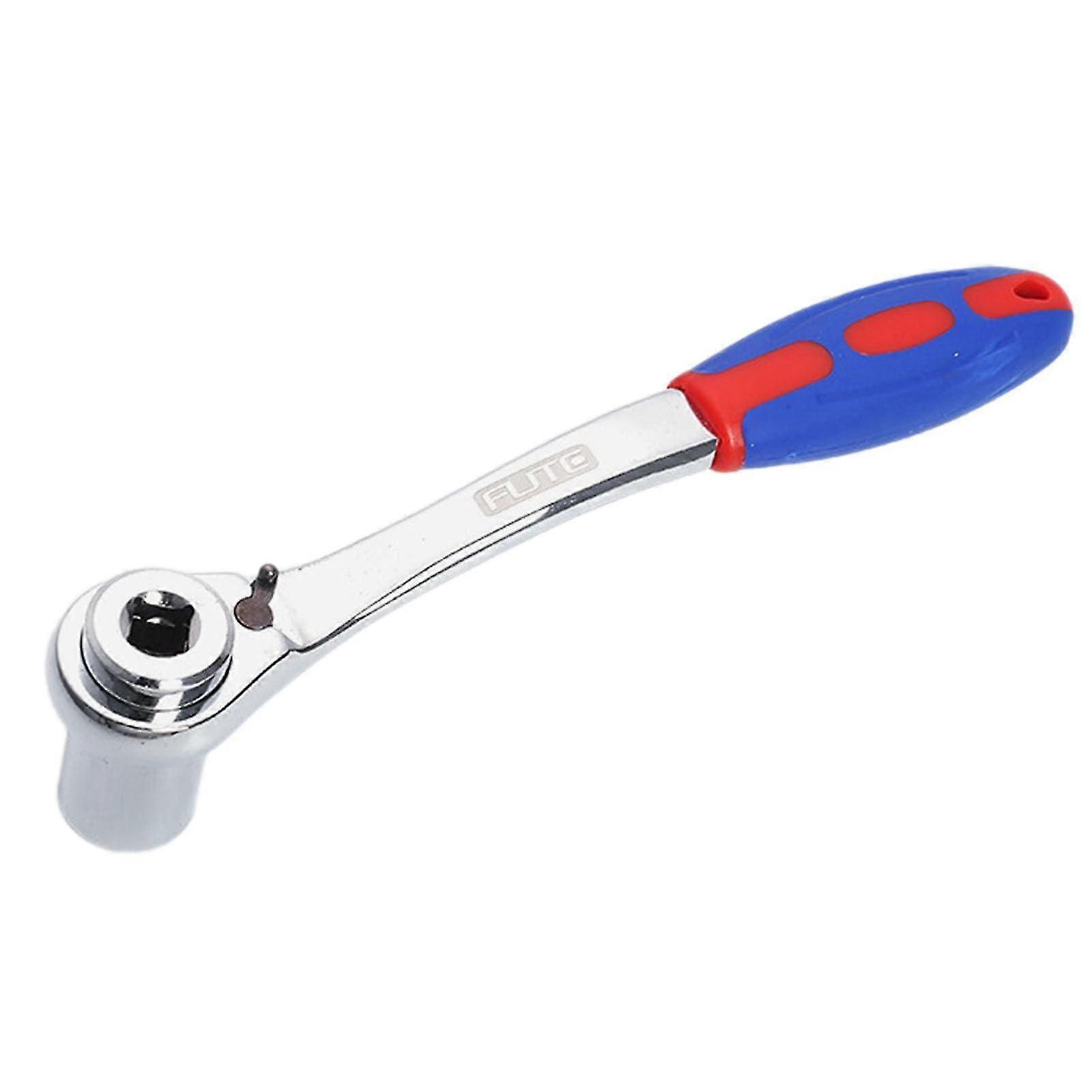 Adjustable spanner wrench, ratcheting, for home use, with nonslip grip, professional, durable tool accessory