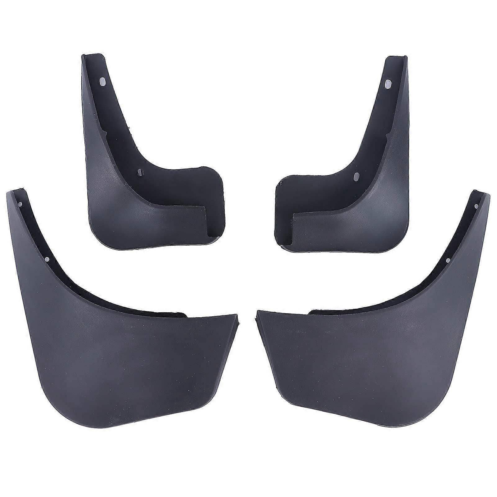 Car Mudguard Set, 4pcs ABS Splash Guards Fender Protectors for Smart Car W453 2015‑2018