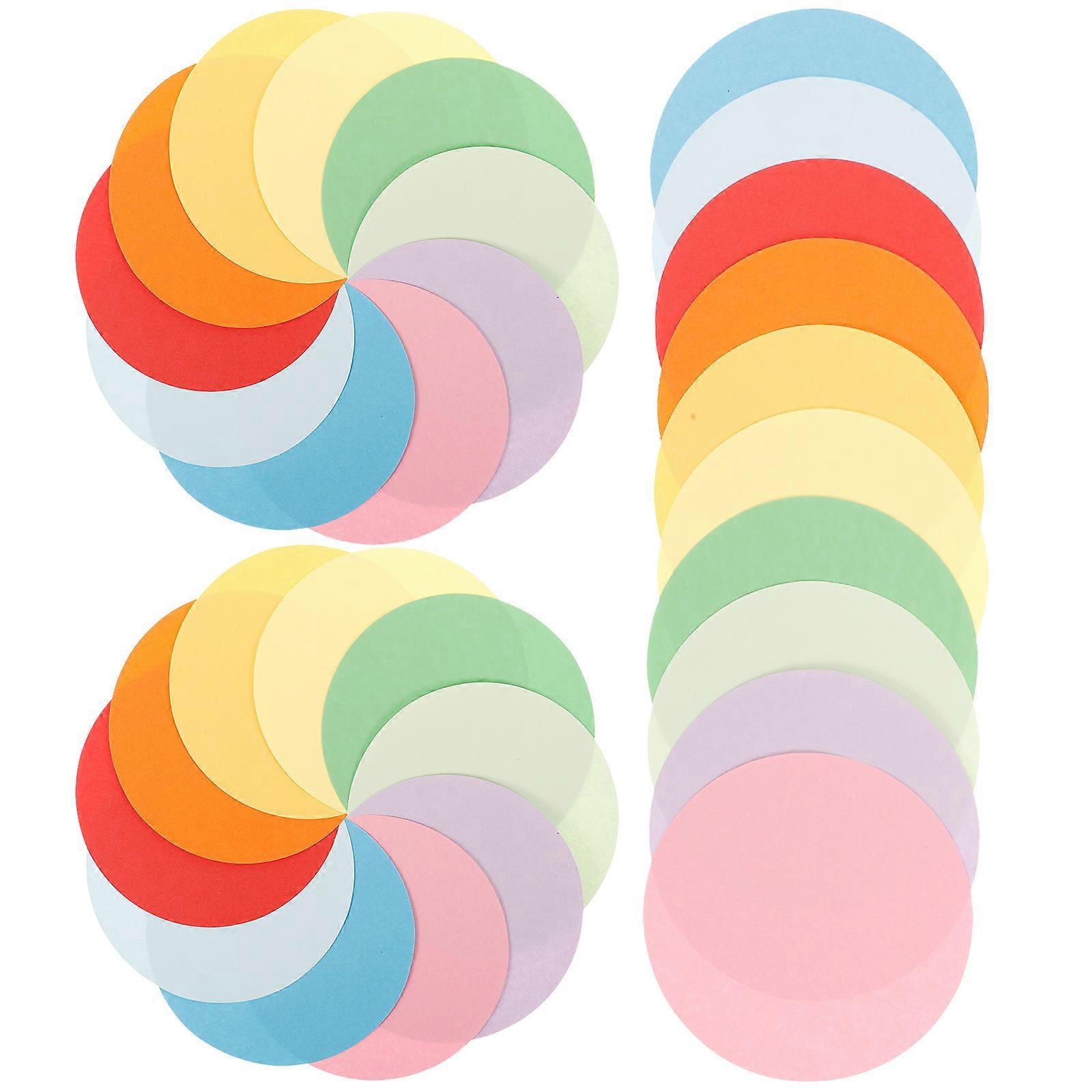 100 Sheets Kids Colored Folding Paper Craft Set for Paper Cutting Art