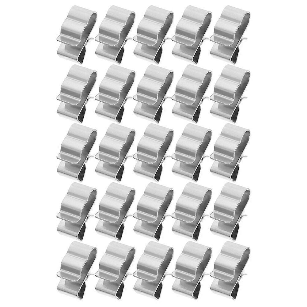 Sturdy Stainless Steel Solar Panel Cable Clips for Wire Management under Module Frame 25pcs