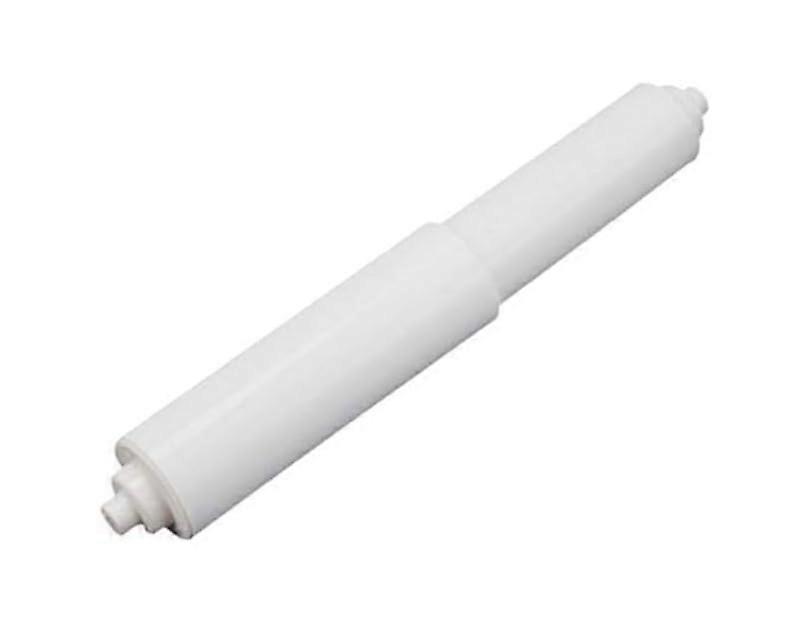 Toilet Paper Holder Replacement Spring Loaded Roller, Universal Fit Durable White Plastic Spindle