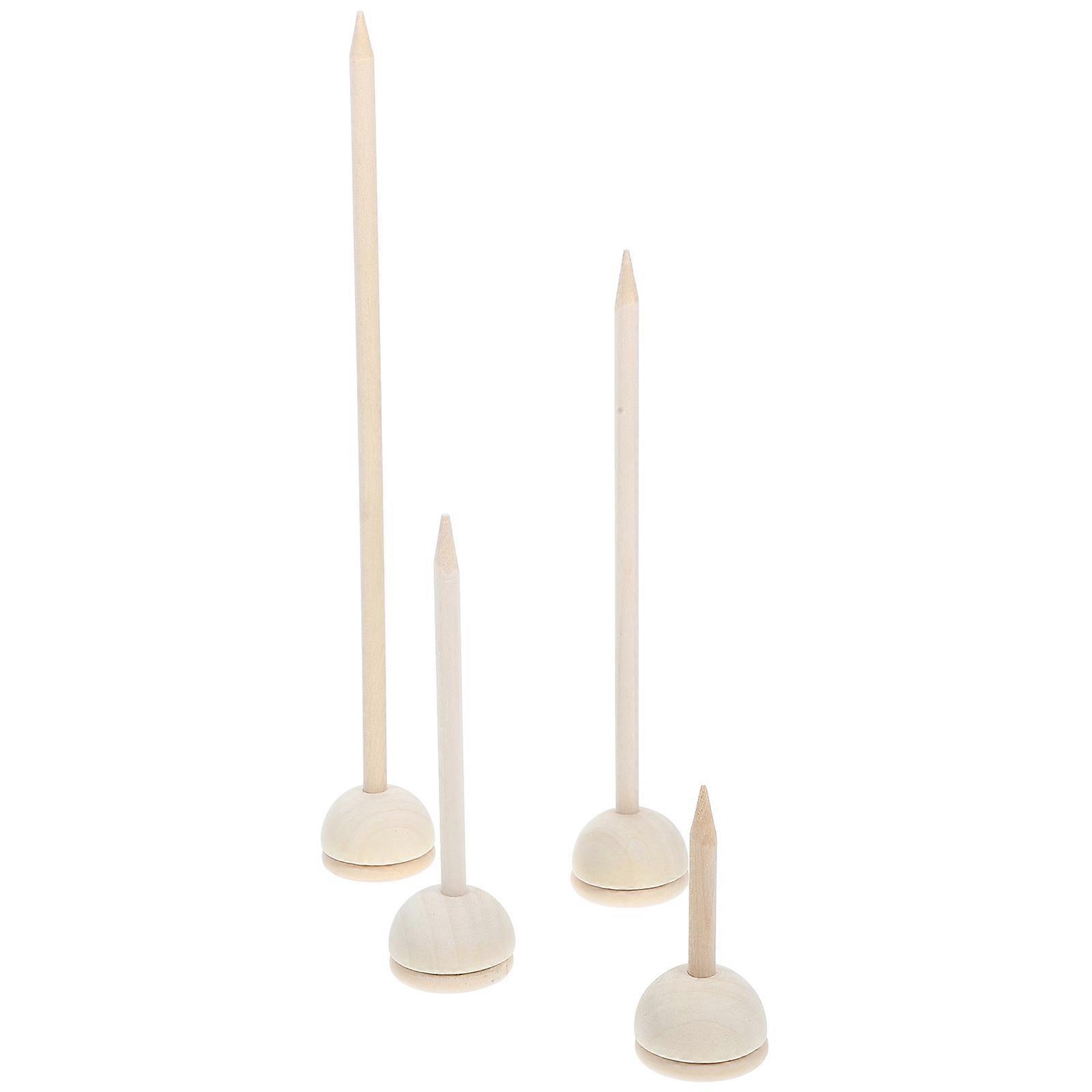 Round Ball Stand Elegant Design For Crystal Sphere Microlandscape Holder 4Pcs