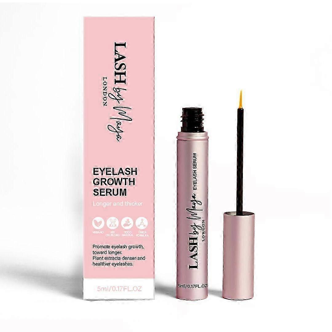 3ml Eyelash Growth Serum Lengthen Thicken Volumize Eyelashes Curl Eyebrows Gentle And Effe