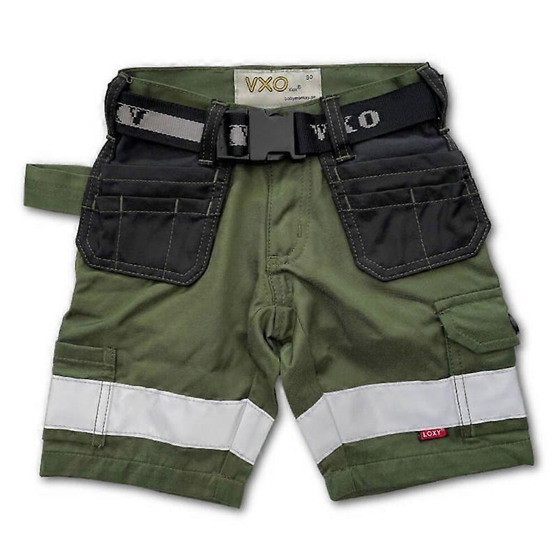 Arbeitsshorts mit Loxy reflexgrün